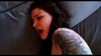 Zarrah - Slut with tattooed asshole gets fucked POV