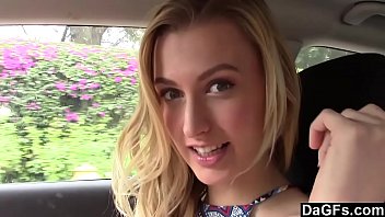Alexa Grace Get The Chance To Show Her Tits In The Car and Then Fuck Hard