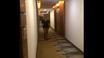Sexy Wife Pranya Flashing in Lobby