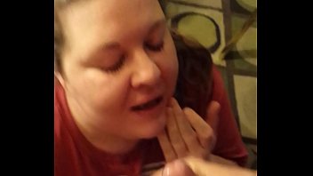 Bbw Shay Tiffany doing what she does best, cocksucking, swallowing cum