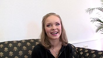 18yo Blonde Enjoys Her First Sex Casting
