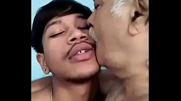 Old indian gay guys kiss