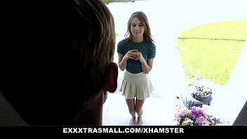 Exxxtra Small - Petite Chick Ellie Eilish Pounded By Hung Dad