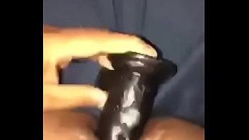 BBC PUTS DILDO IN CHOCOLATE BOOTY FOR WIFE TO SQUIRT ON