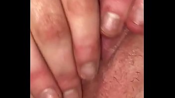Cumming on white Pussy