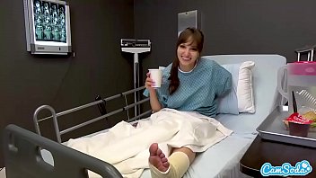 Hot Babe Lexi Luna Masturbates to pass the time while in the hospital.