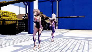 Tank sluts showing off their bodies