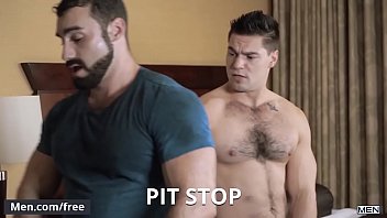 Men.com - Aspen Jaxton Wheeler - Pit Stop - Str8 to Gay - Trailer preview