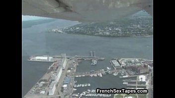 Crazy Teen Sex on a Plane