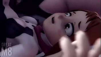3d animation Hentai porn: Midoriya X Uraraka (With Sound)