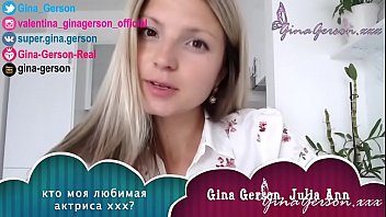 Video interview from Gina Gerson for lovely fans - enjoy