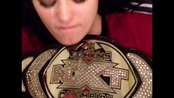 Paige WWE cumshots